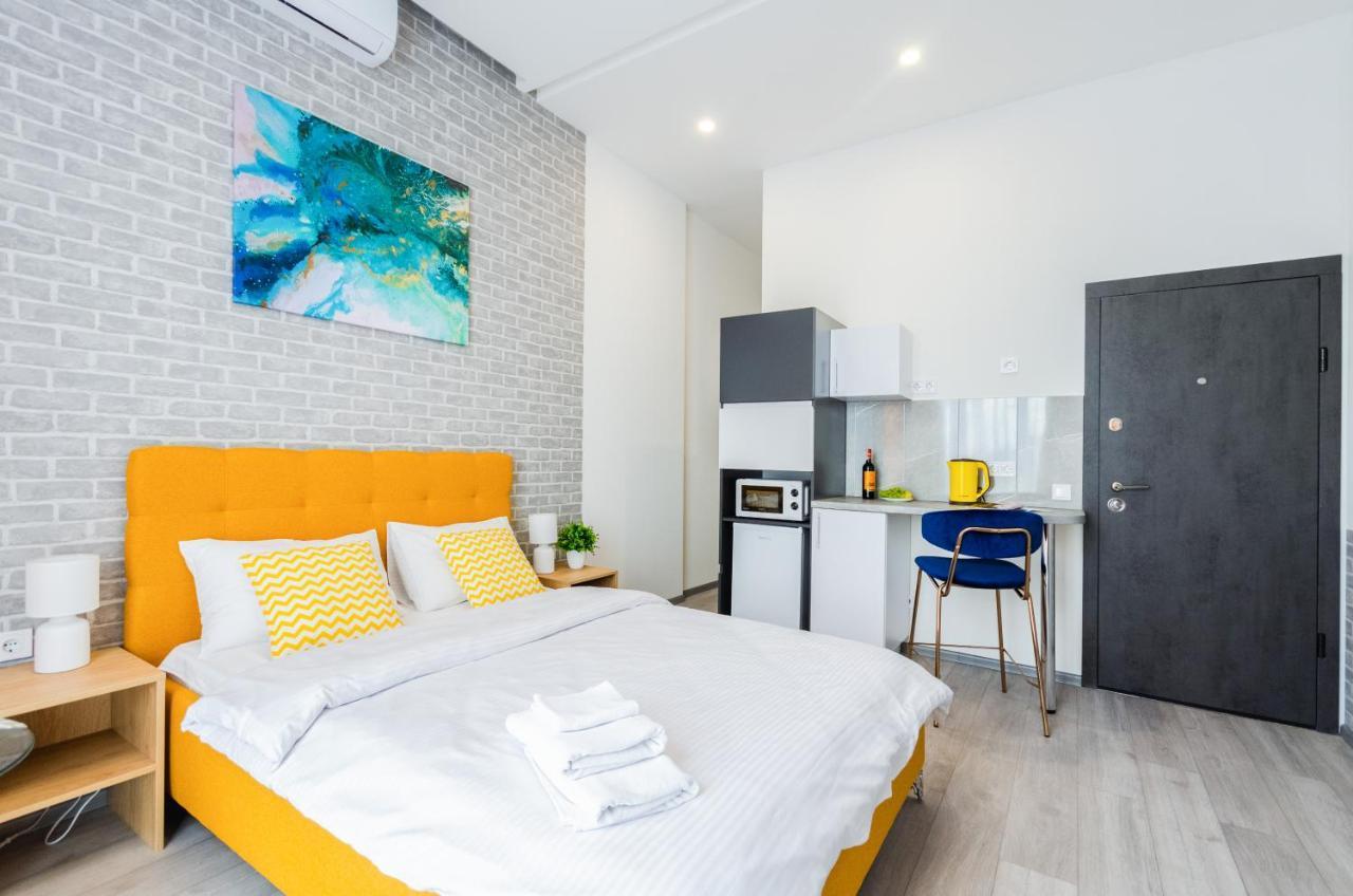 View Smart Apartment Kvartet Railway Station 4D Kiev Luaran gambar